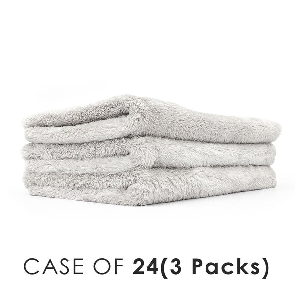Eagle Edgeless 500 16x24 Ice Grey stack view with the text "Case of 24(3 Packs)" on a white background.