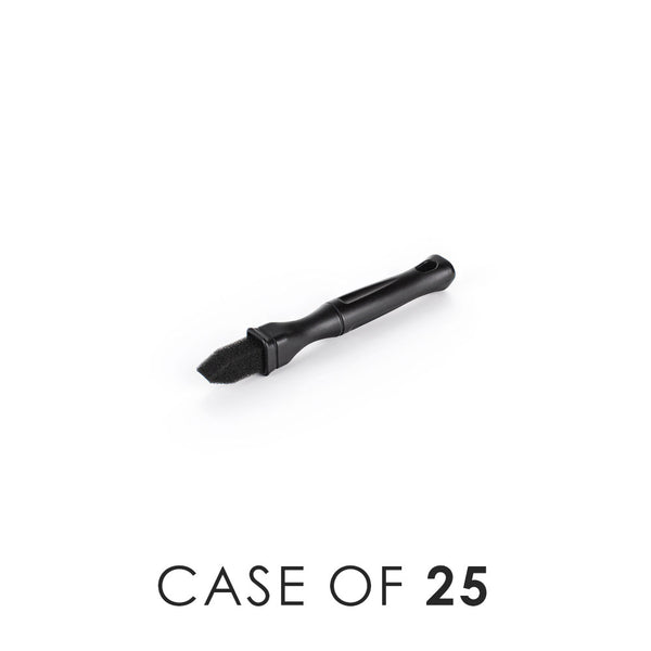 Detail Factory Small Black Foam Applicator with the text "Case of 25" on a white background.