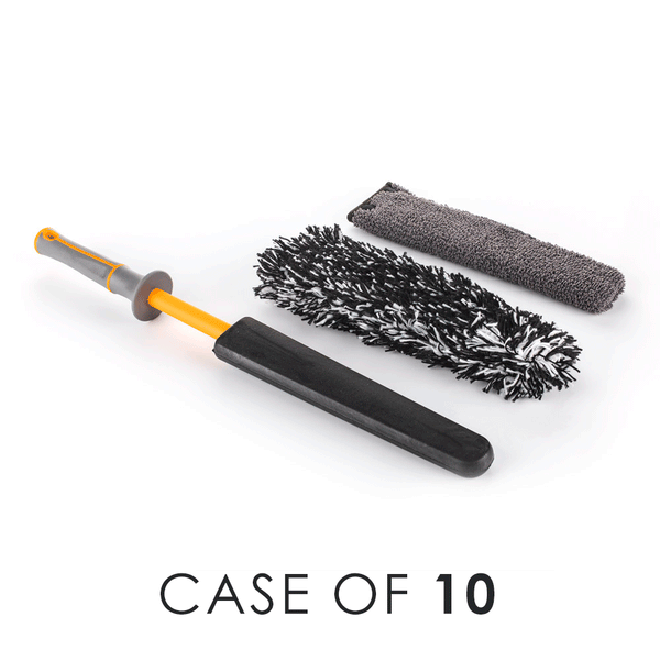 Detail Factory Wheel brush Kit Solar flare Case of 10 on a white background.