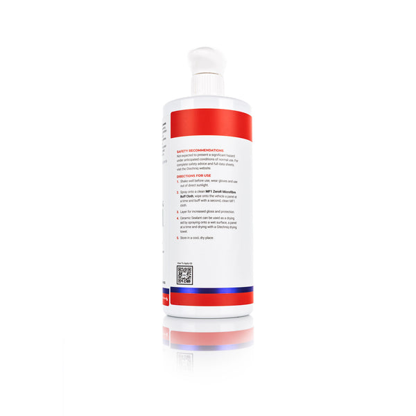 Gtechniq C2V4 Ceramic Sealant 1 Liter bottle side view on a white background