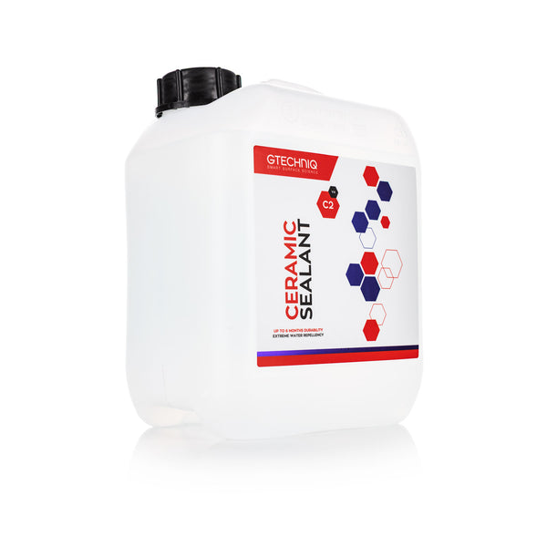 Gtechniq C2V4 Ceramic Sealant 5 Liter bottle on a white background