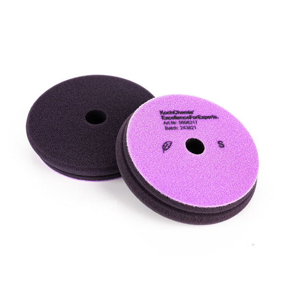 Koch-Chemie MicroCut SoftFoamPad 126mm front and back view on a white background.