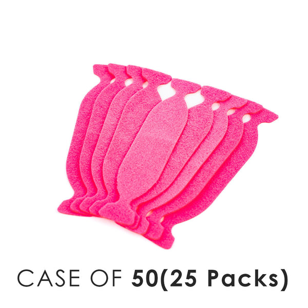 Monkey Strips Corner Game Pink layered view with the text "Case of 50(25 Packs)" on a white background.
