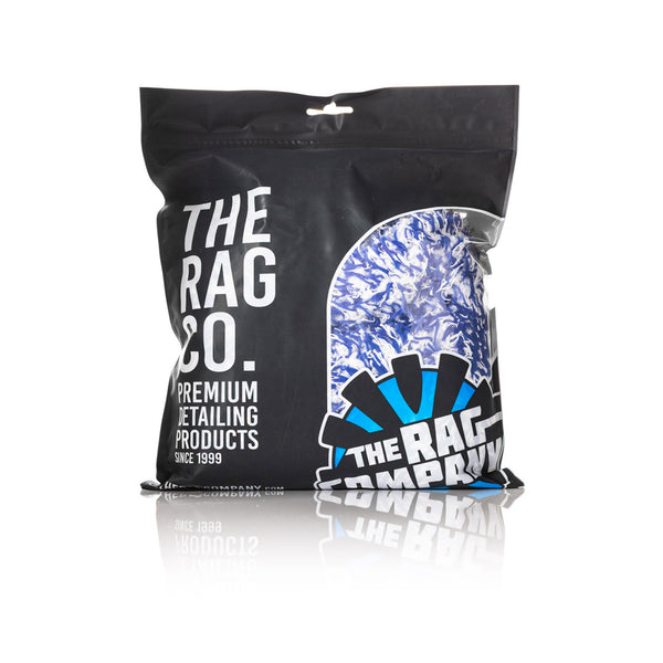 TRC Ultra Wash Mitt black and blue combo pack packaging front view on a white background.