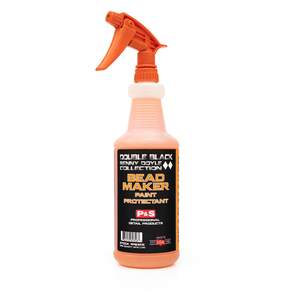 A spray bottle of bead maker on a white background.