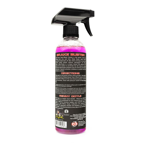 P&S Brake Buster 16oz Label
