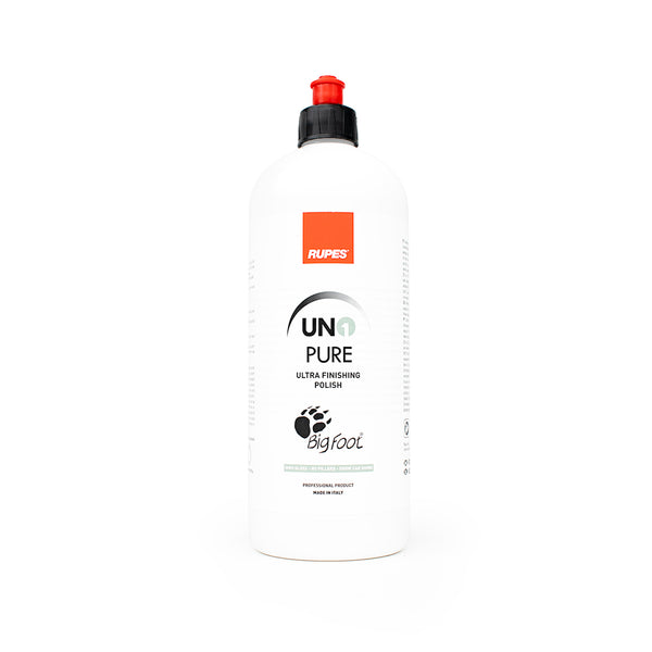 Rupes Uno Pure 1L bottle on a white background.