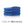 Spa and Workout 16x27 royal blue stacked view with the text 