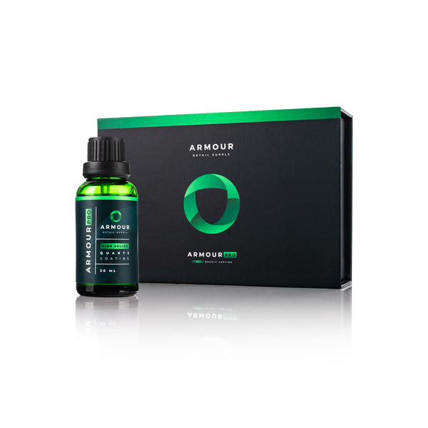 Armour Detail Supply Quartz Coating 30ml bottle and packaging front view on a white background.