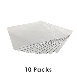 Buttersoft Suede ice grey 10x10 with the text "10 Packs" on a white background.