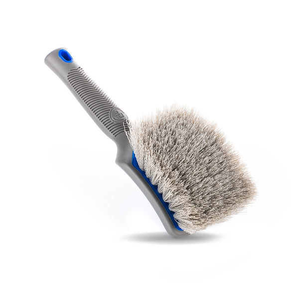Detail Factory Tire Scrub Brush Avalanche XL bristle view on a white background.