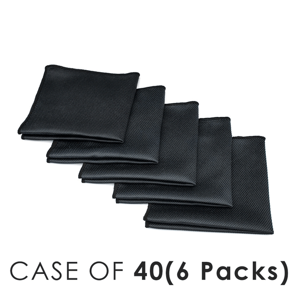 Diamond Glass Black Case of 40, 6 packs on a white background. 