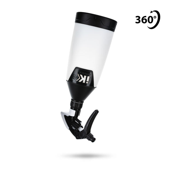 An upside down IK Multi TR 360 on a white background.