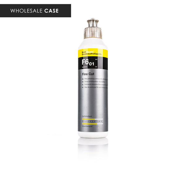 Koch-Chemie Fine Cut 250ml front view with the text "Wholesale Case" on a white background.