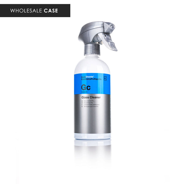 Koch-Chemie Glass Cleaner 500ml front view with the text "Wholesale Case" on a white background.