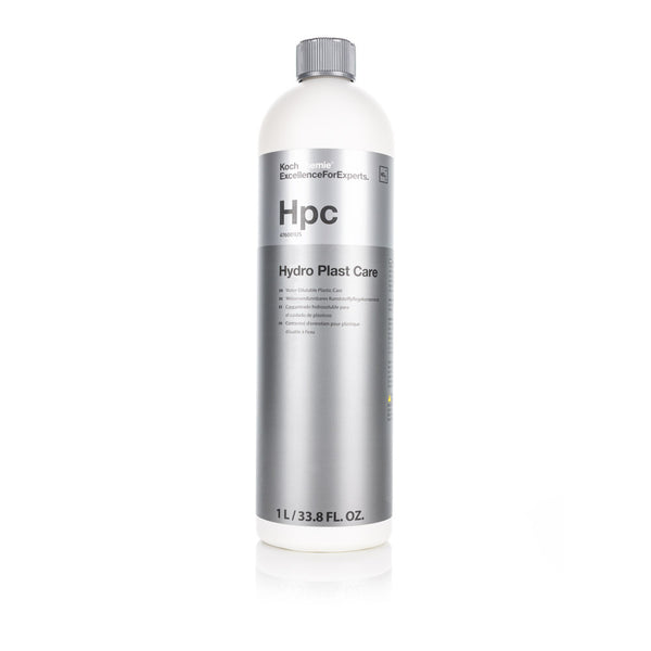 Koch-Chemie Hydro Plast Care 1 Liter bottle front view on a white background.