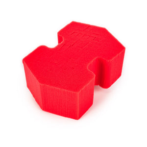 Optimum Big Red Sponge on a white background.