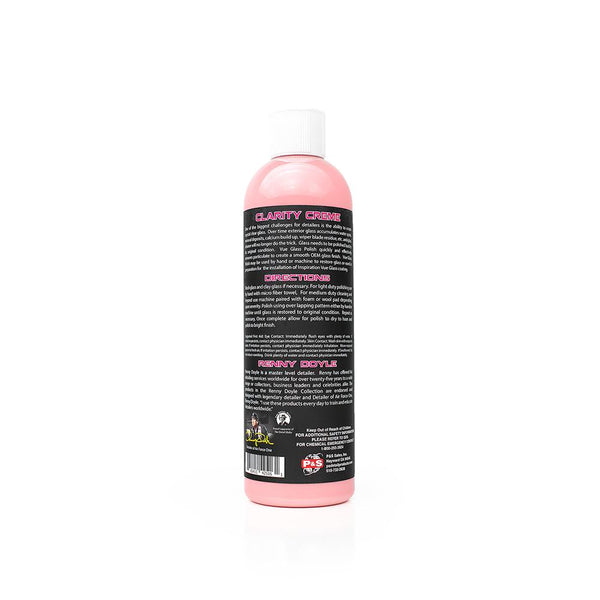 P&S Clarity Creme Glass Polish 16oz Label