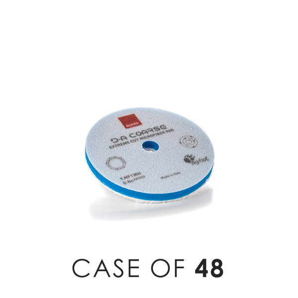 Rupes Da Coarse pad 5 inch with the text "Case of 48" on a white background.