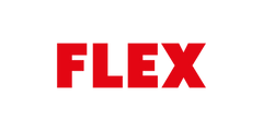 Flex logo on a checkered background