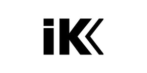 IK logo on a white background.