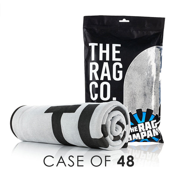 Slim Dryer 25 x 35 Grey rolled with packaging and the text "Case of 48" on a white background.