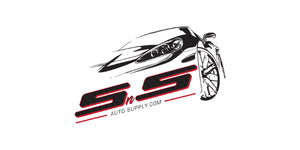 The SNS Auto Supply logo on a white background.