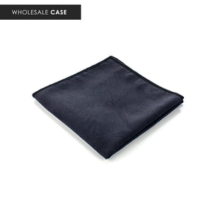 Suede Cloth 12x12 black folded view with the text "Wholesale Case" on a white background.