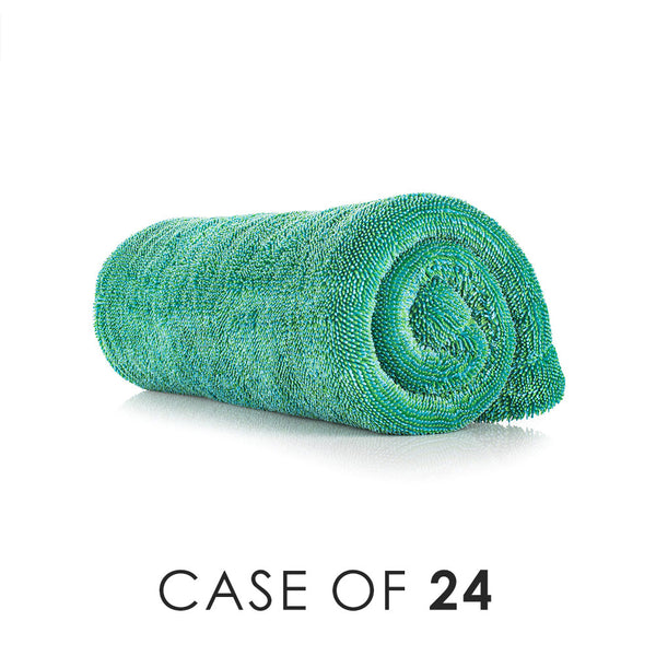 The Liquid8r Colorburt Tidal Wave rolled view with the text "Case of 24" on a white background.