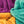 The Liquid8r Colorburst all color option view with towels scrunched together close up view.