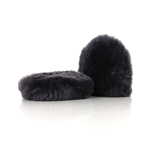 Two Ultra Wool Wheel Mitts on a white background.