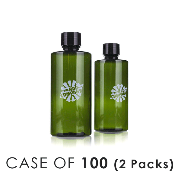 TRC ULTRA Air Spray Applicator Replacement Bottle Kit Case of 100 (2 Packs) on a white background.