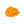 A pile of orange Yel-Lo-Pleks on a white background.