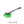 A green bristle Wheel Body Brush on a white background with the text 'Case of 12'.