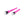 Detail Factory Synthetic Brush Pink Short and Long Handle 2 Pack