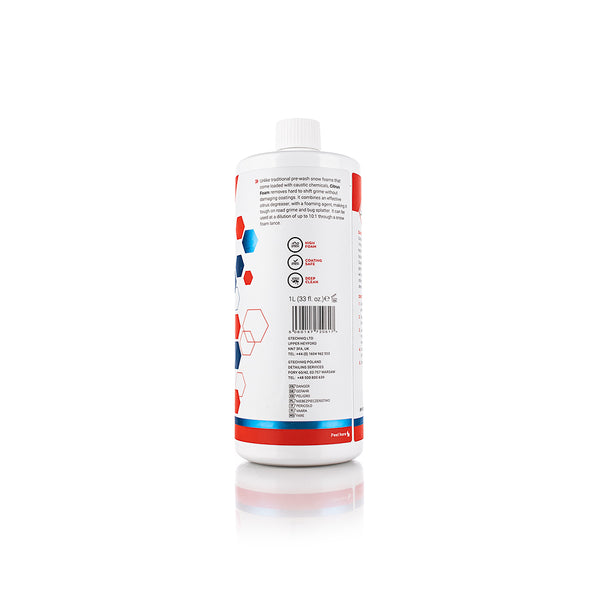 A 1L bottle of W4 Citrus Foam from Gtechniq