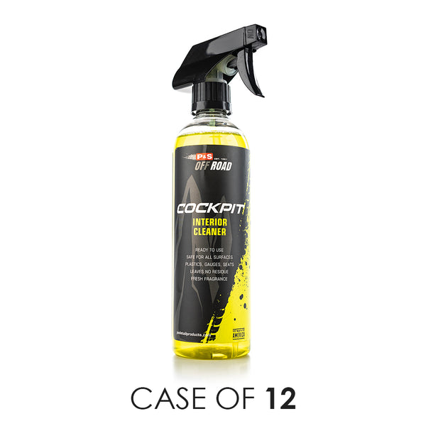 P&S OffRoad Cockpit Interior Cleaner 16oz Case of 12