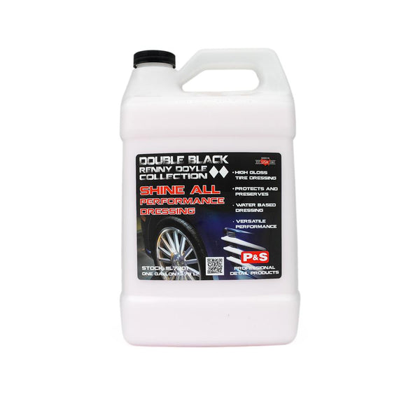 P&S Shine All Performance Dressing 1 Gallon n a white background.