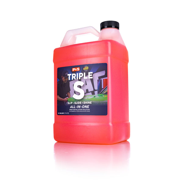 A jug of P and S Triple S on a white background.