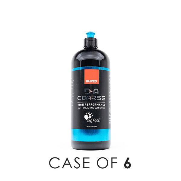 Rupes High Performance Coarse Polishing Compound - D-A Coarse 1L Case of 6
